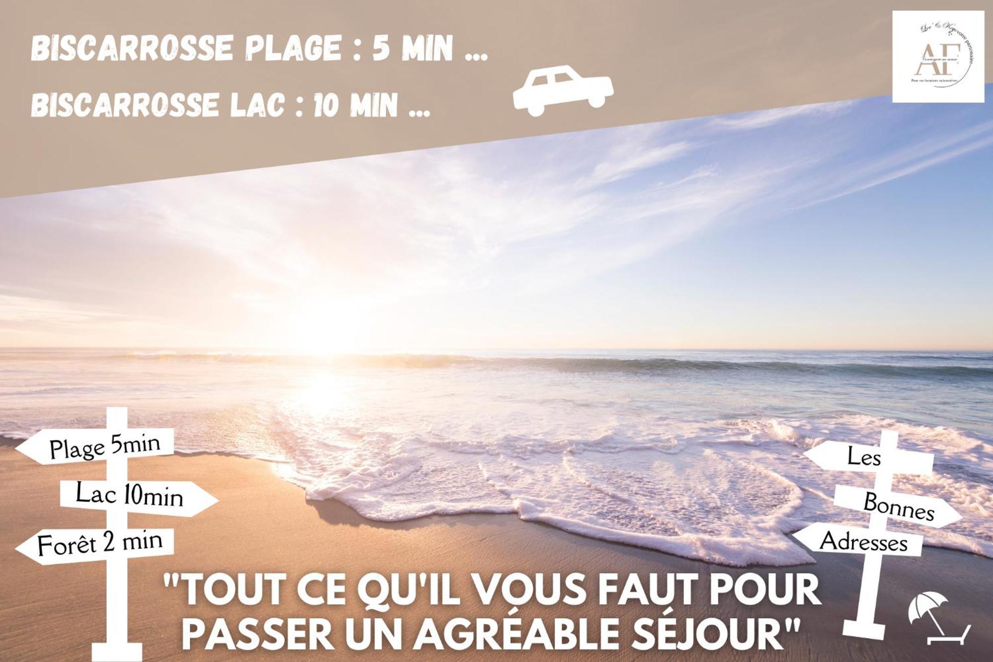Petite Maison A Biscarrosse - Plage المظهر الخارجي الصورة